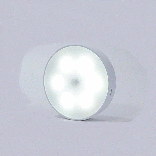 Lumière intelligente à détecteur de mouvement rechargeable USB